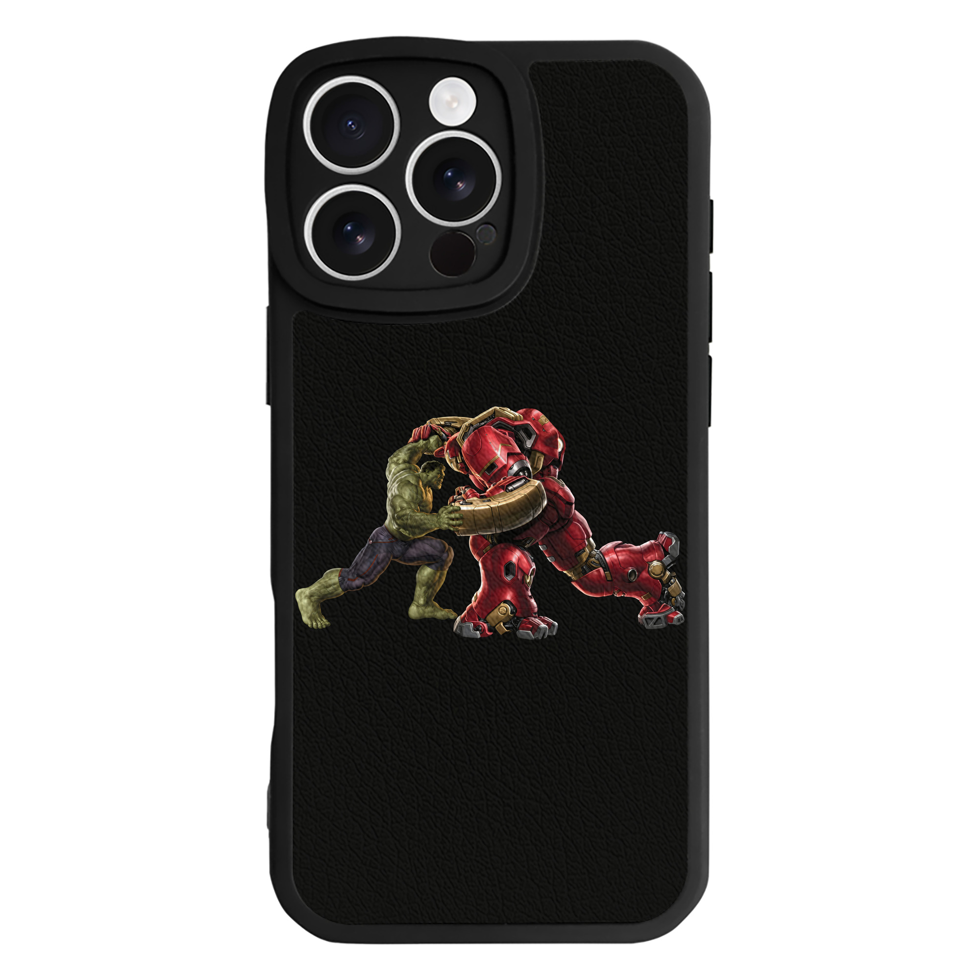 （画像用） アベンジャーズ The Avengers 【iPhone 16シリーズ対応】シリコンスマホケース（レザー調） 材質：シリコン